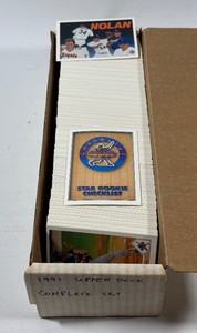 1991 Upper Deck Baseball Full Box (Noted As Complete Set, Unverified)
