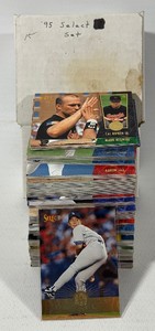 1995 Select Baseball Cards (Box Notes Complete Set, Unverified)