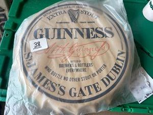 New  16 GUINNESS BOTTLE CAP SIGN