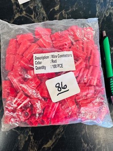 100 ct RED WIRE NUTS