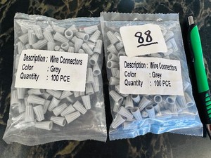 200 ct GREY WIRE NUTS