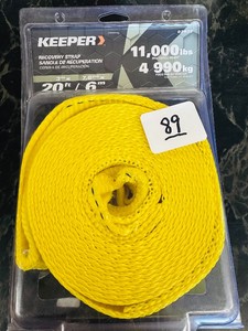 NEW  Keeper 20 ft TOW STRAP - 02932