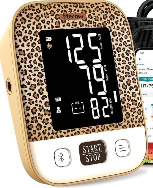 Meraw Cedar Bluetooth Blood Pressure Monitor TMB-2084, $57 Retail - Brand New