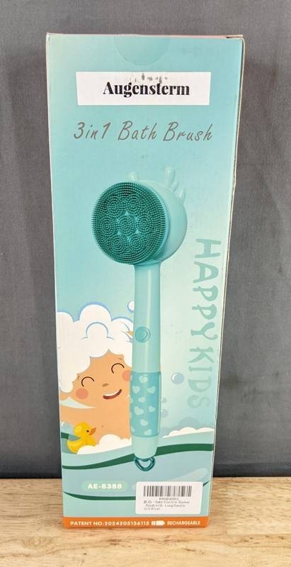 3 in 1 Kids Dragon Bath Brush - Brand New Q