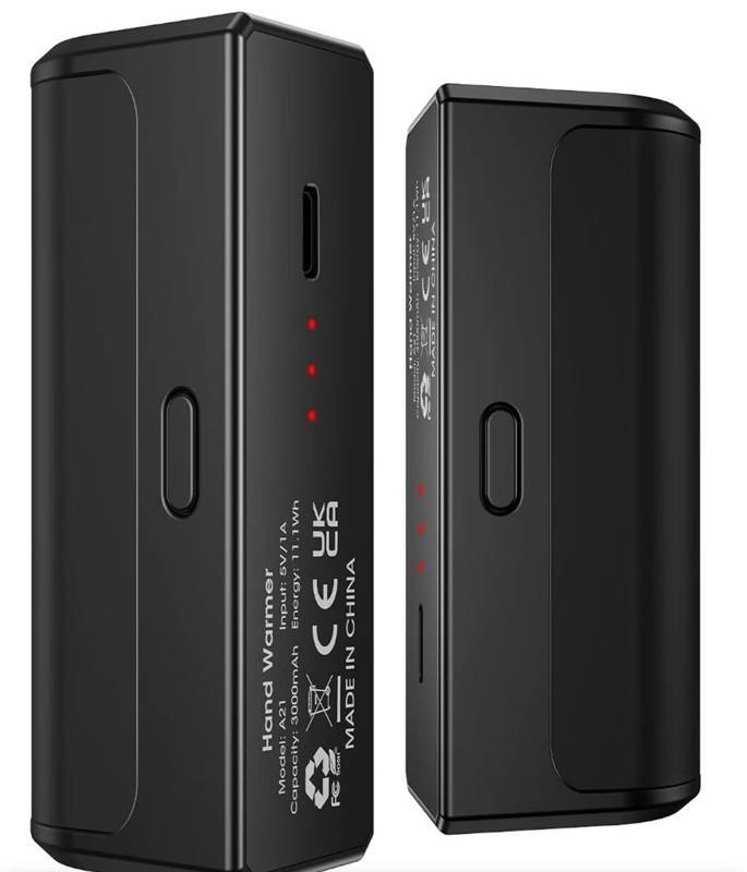 Hand Warmers, 3000 mAh - Brand New Q