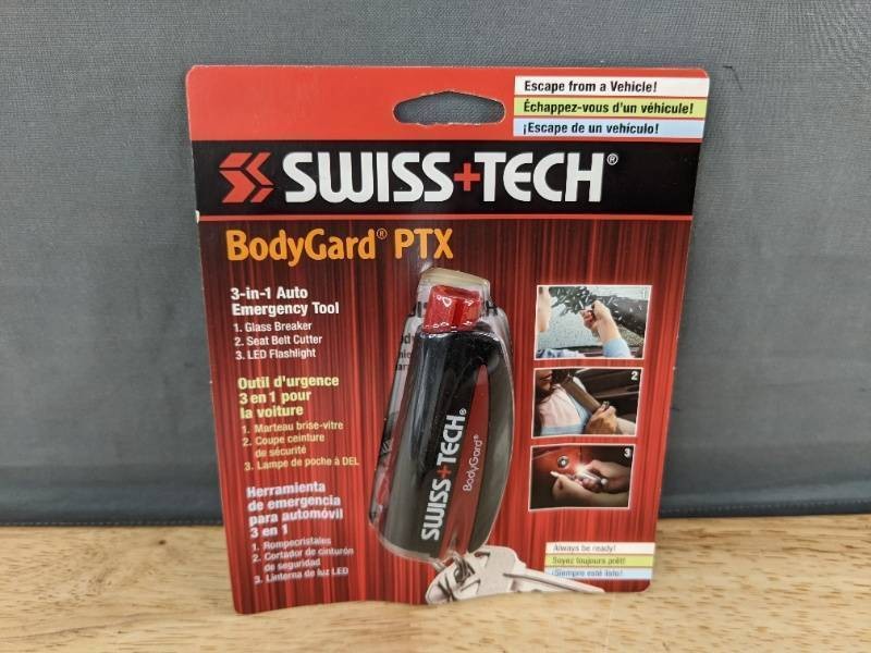 SwissTech BodyGard PTX 3-in-1 Auto Emergency Tool - Brand New