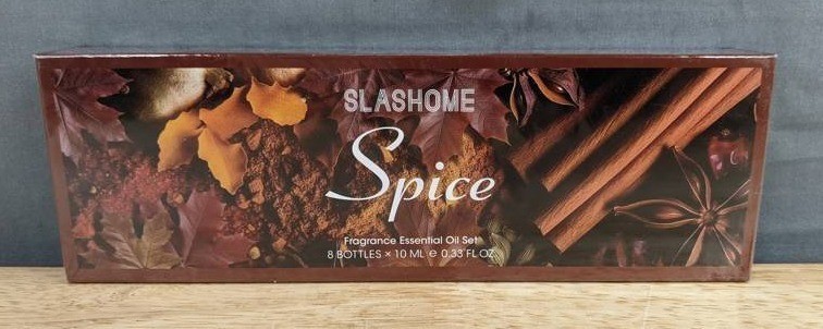 Slashome Spice Fragrance Essential Oils, 8 Pack - Brand New