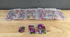 Colorful Craft Bells 3 Sizes, 42 Total Packages - Brand New