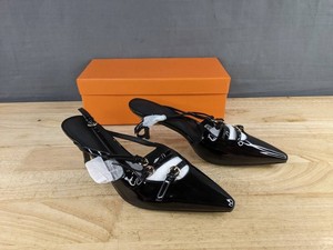 High Heeled Black Dress Shoes, Womens Size 9 - Brand New