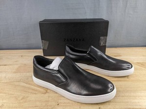 ZanZara Reggio ZZ1956S Slip-On Shoes Size Mens 11.5, Black - Brand New