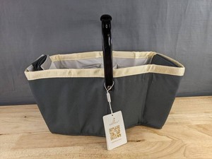 Babble Roo Diaper Caddy, Grey - Brand New