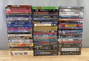 70 DVD Collection - House, Magic Mike, Hip Hop Abs, Thunderstruck, Fat Blaster, Two and a Half Men, Keeping Up Appearances, Heroes, The Other Woman, Etc. - Brand New C