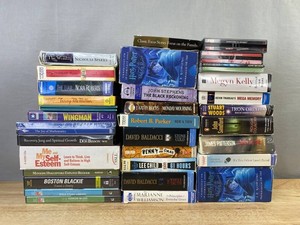 34 CD Audiobook Collection - The Wedding, The Templar Legacy, The Liar, The Whole Truth, The Principles of Everyday Grace, Settle for More, Me and My Self-Esteem, Bible Study, Mandarin Chinese, and More C