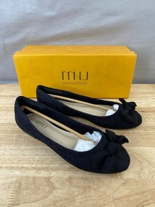 MUSSHOE Womens Black Flats Size 9 - Brand New