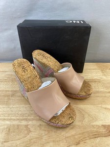 International Concepts Cadie P Beaded Wedges Size Womens 10, Blush - Brand New