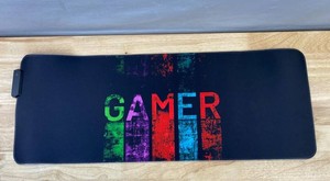 RGB Soft Extreme Gaming Mouse Pad With USB Cable - Brand New