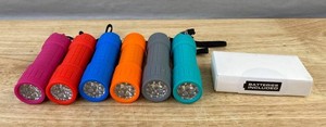 LED Flashlights 4, 6 Total - Brand New