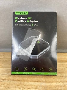 TITQVOP USB Wireless CarPlay Adapter with WiFi - Brand New