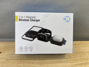 AD02 Magnetic 3-In-1 Wireless Charger 15W Fast