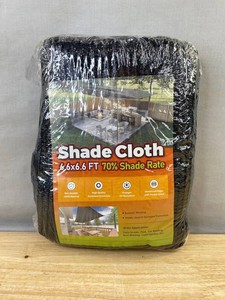 Shade Cloth 6.6 Square 70% Shade Rate - Brand New