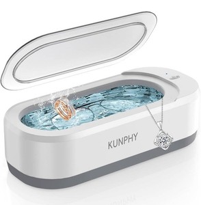 KUNPHY Ultrasonic Jewelry Cleaner 350mL 46kHz 12V - Brand New