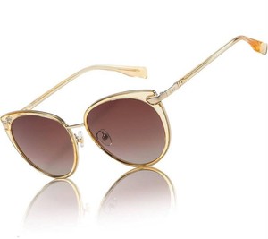 Duco DC1222 Cat-Eye Polarized Sunglasses - Brand New