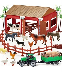 BOLZRA 66-Piece Farm Toys Playset - Brand New
