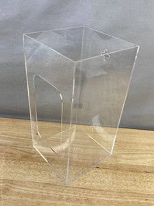Acrylic Wall Mount Dispenser Box for Bags & Gloves - Brand New