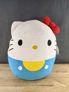 Squishmallows Hello Kitty and Friends Hello Kitty Plush, White & Blue - Brand New