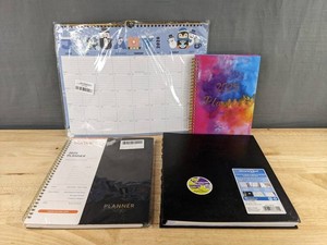 2025 & 2026 Planners and Calendar, 5 Total - Brand New