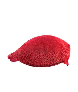 The Hat Depot Classic Mesh Newsboy Ivy Gatsby Hat Size Adult Medium, Red - Brand New