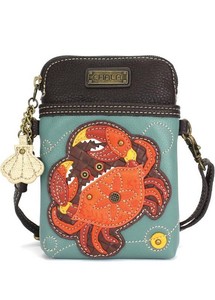 CHALA Ocean Collection Crab Cell Phone Crossbody Purse - Brand New