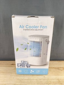 Air Cooler Fan 8W, White - Brand New