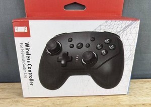Wireless Controller for Nintendo Switch & Switch Lite, Black - Brand New