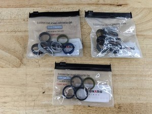 EGNARO Silicone Rings, 18 Total - Brand New