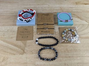 Variety of Bracelets, Beaded, Braided, Etc., 8 Total - Brand New