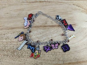 Taylor Swift Charm Bracelet 11 With 14 Charms, Silver - Brand New
