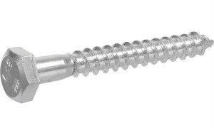 Hillman Group Hex Lag Screw 12 x 3-12 Zinc, 25 Total - Brand New
