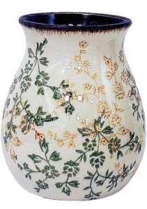 Ceramic Floral Vase 13 x 10 x 15.5 Cm - Brand New