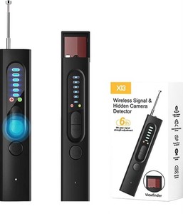 X13 Wireless Signal & Hidden Camera Detector, $50 Retail - Brand New