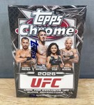 UFC 2026 Topps Chrome Blaster Box, 6 Packs - Brand New