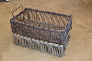 Metal Wire Mesh Parts Cleaning Bins