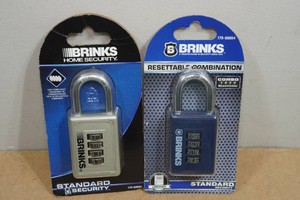 Brinks Resettable Combination Locks