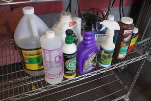 CleanerDegreaser, Roundup, Gopher Bait