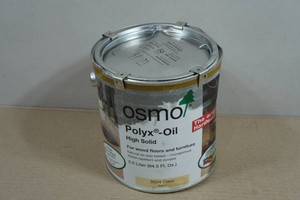 .75 Liter Osmo Polyx-Oil High Solid for Wood Floors and Furniture - ClearMatte