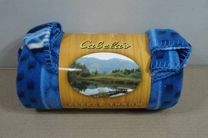 Cabelas Fleece Throw Blanket