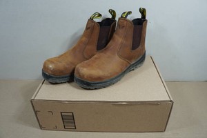 Thorogood Unisex Thoro-Flex 6 Slip-On Work Boots - Mens 8, Womens 10
