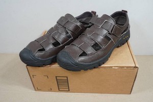 Mens Leather Sandals Breathable Outdoor Shoes - Size 1213