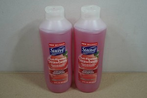 2 Suave Sun-Ripened Strawberry Shampoo - 30fl oz