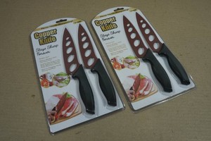 2 Copper Knife Sets